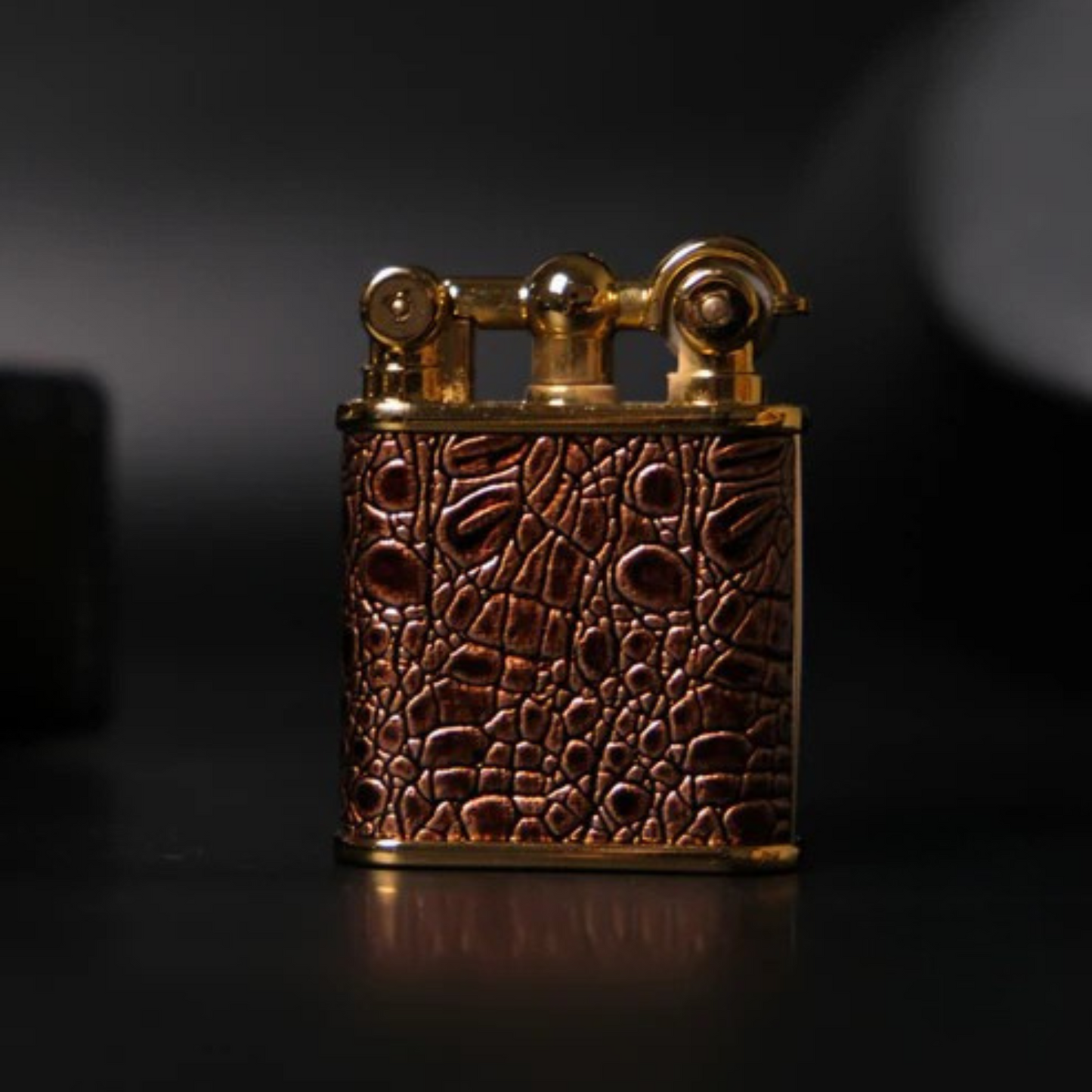 Faux Leather Lighter