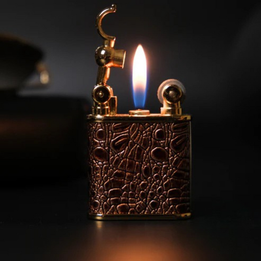 Faux Leather Lighter
