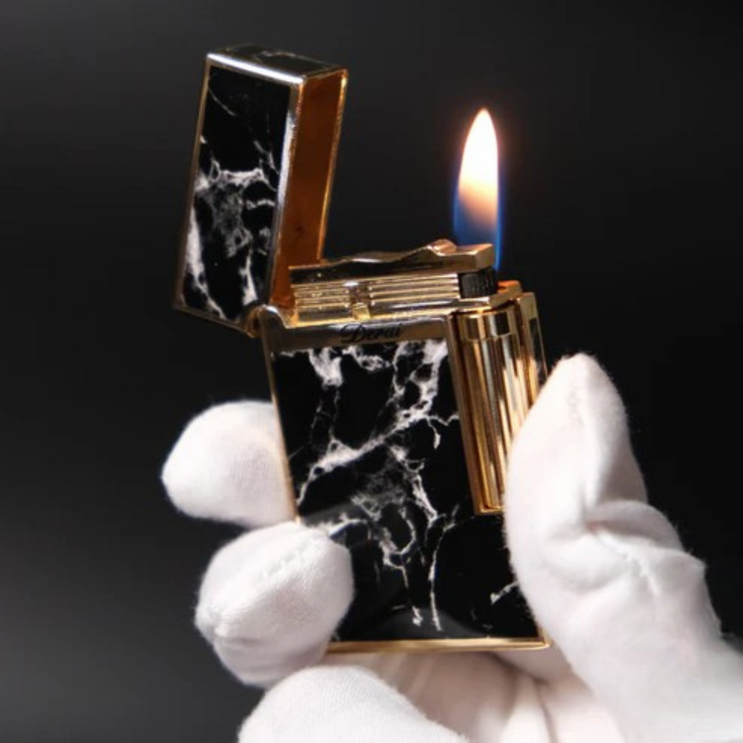 Black Marble Lighter
