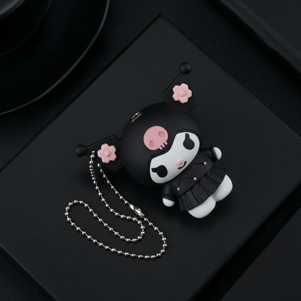 Kuromi figure lighte