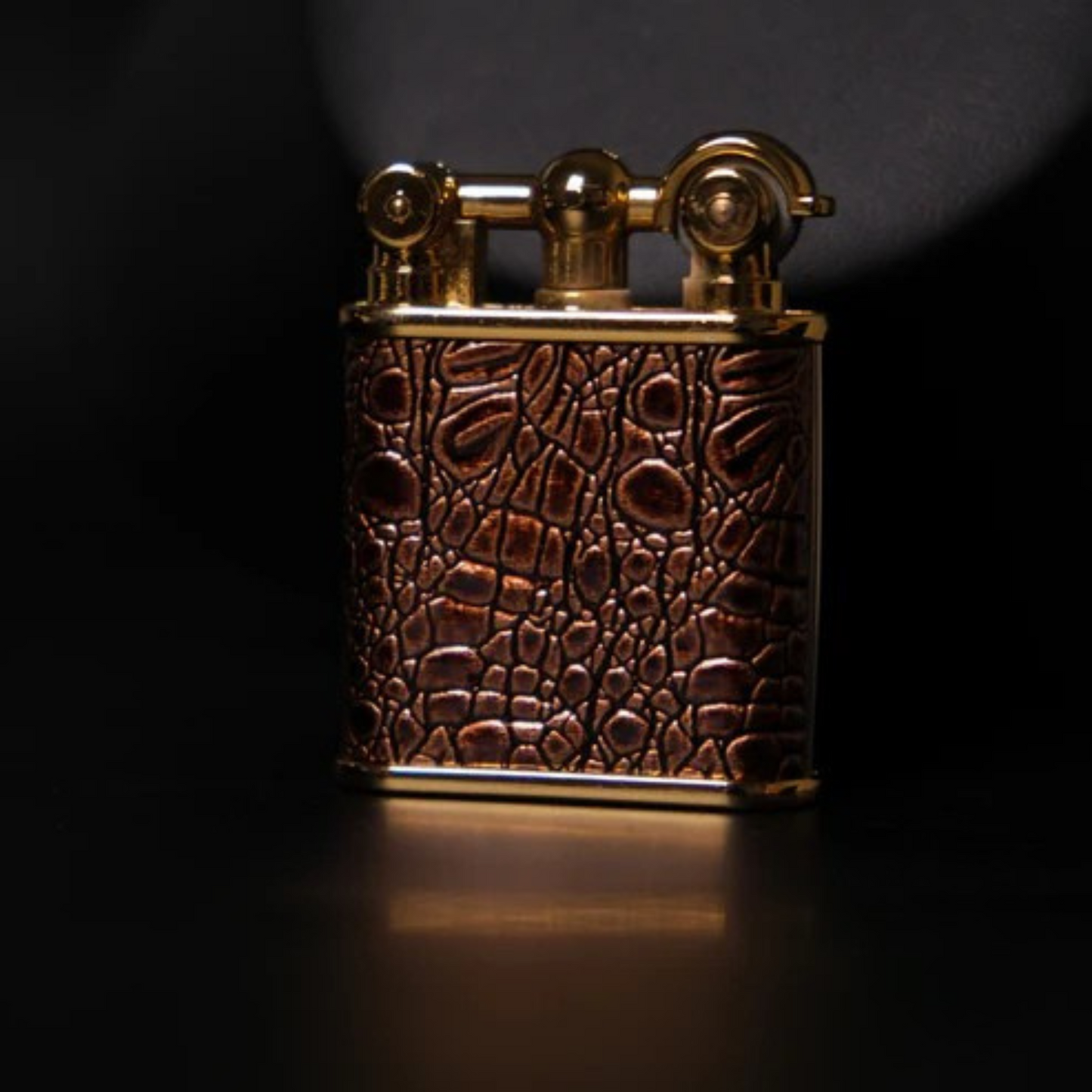 Faux Leather Lighter