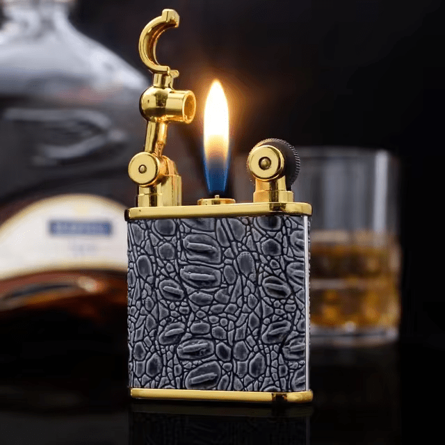Faux Leather Lighter